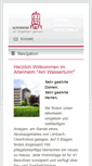Mobile Screenshot of am-wasserturm.de